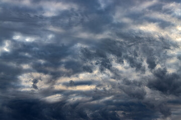 Fototapeta premium clouds in the sky at sunset