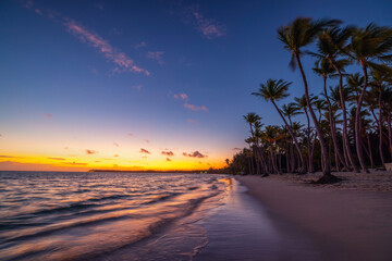 Fototapeta premium Landscape of paradise tropical island beach