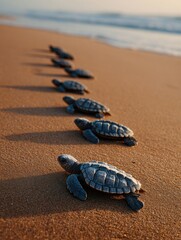Turtle Trail at Sunset