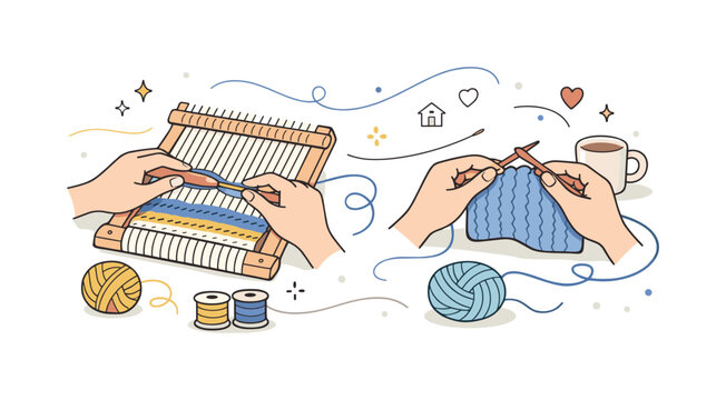 Cozy Textile Crafting. Fais moi une image de ce qui explique Les images par seconde IPS la capacite de ram et le stockage ko mo go to po MAIS ABSOLUMENT SANS