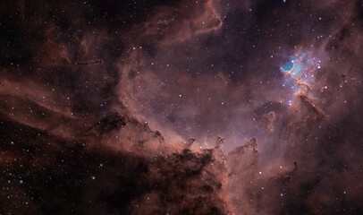 IC1805 Heart Nebula © Trevor Lenthall