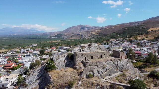 Charaki. 360 Degrees Venetian Fortress. Charakas. Greece
