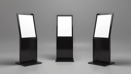 Digital signage led display mockup