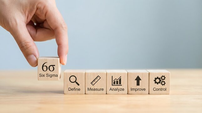 Six sigma process control concept