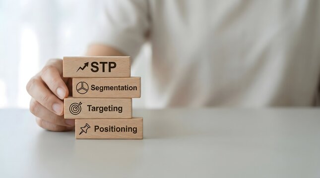 stp marketing strategy blocks
