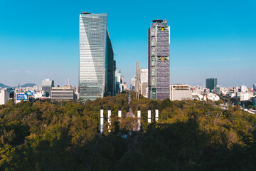Obraz premium Paisaje Urbano en Ciudad de Mëxico