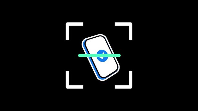 A smartphone with a checkmark on the screen is being scanned to represent a successful mobile transaction