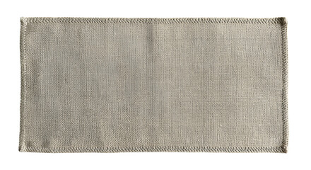 Social elements sell concept with isolated fabric texture on transparent background