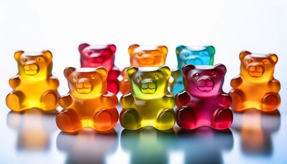 Colorful Gummy Bears