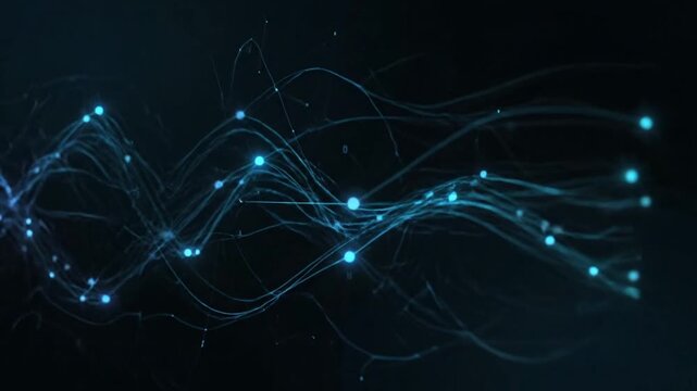 Network Connections and Data Transfer Visualized.