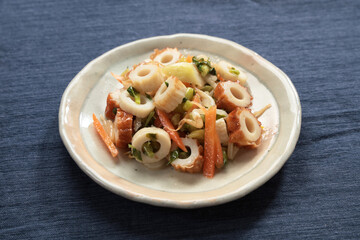 ちくわの和え物