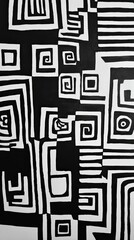 Abstract Geometric Pattern Design