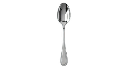 Polished Silver Spoon