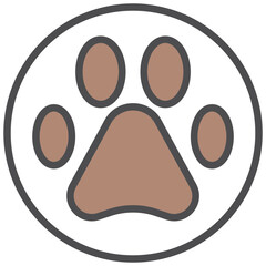 animal icon line color © ronnarid