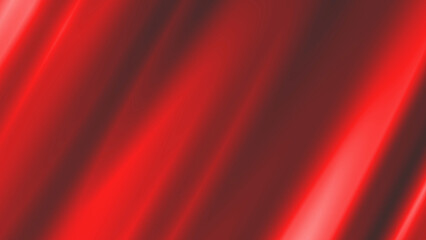 赤いサテンの布の抽象的な背景