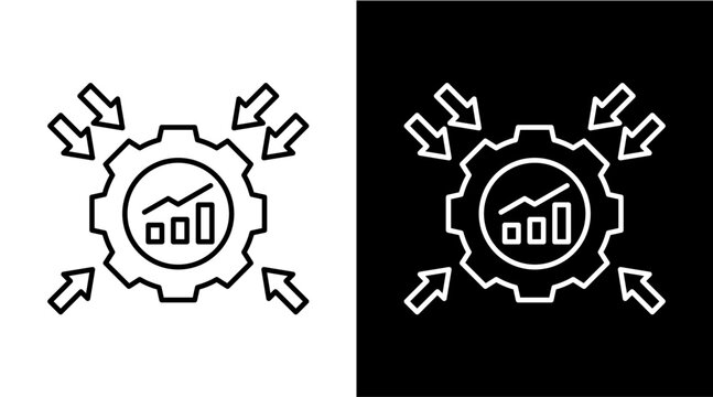 Impact White Icon Set Design