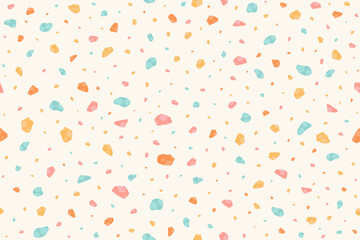 Pastel Terrazzo Confetti Seamless Pattern
