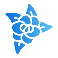 Gardenia Line Gradient Icon