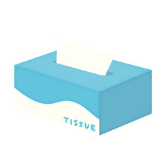 ティッシュのイラスト/Tissue illustrations