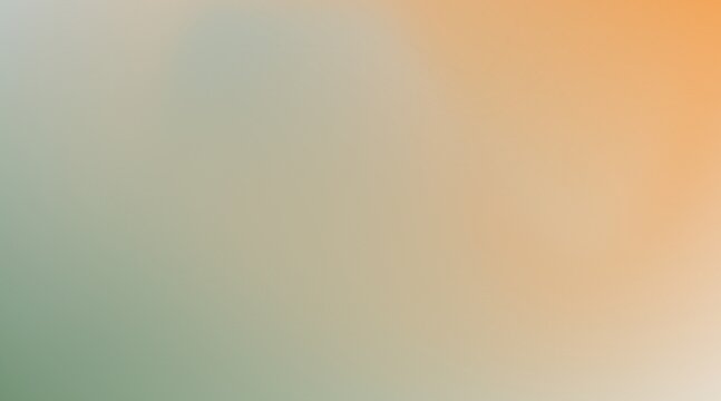 A serene abstract background featuring a soft gradient of sage green and pale orange. This smooth, earthy texture creates a calm, organic aesthetic perfect for professional eco-friendly design.