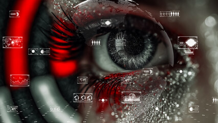 AI vision decoding information with global visualization technology