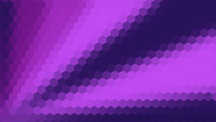 background design with a hexagon pattern with a purple gradient. wallpaper with a purple gradient with a purple gradient hexagon pattern with a half-part spiral effect at the diagonal corners