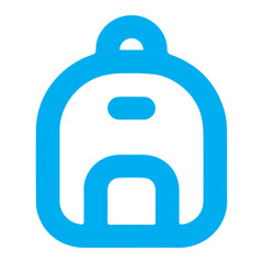 Obraz premium Backpack Icon Illustration