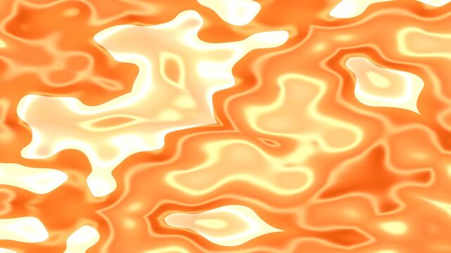 Abstract Warmth Patterning in Symmetrical Radial Design Creating Hypnotic Visual Motion