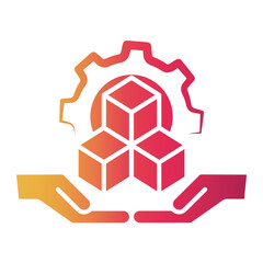 Obraz premium education Gradient icon