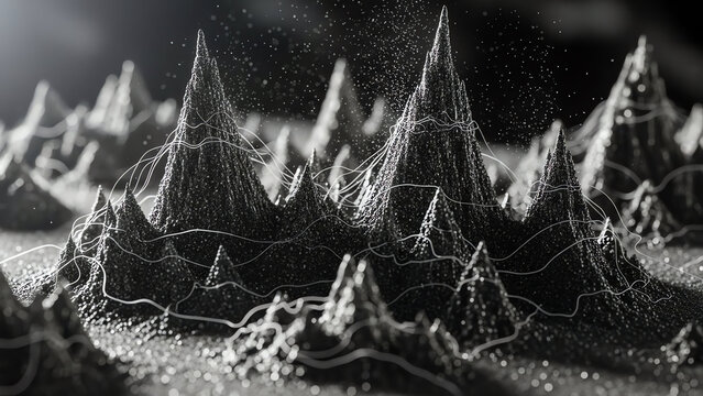 Mountain Neural Landscape