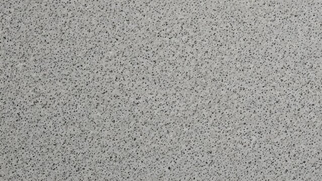 A high-resolution, seamless texture of light grey polished granite. Features a consistent salt-and-pepper pattern with fine black and white mineral speckles throughout the surface.