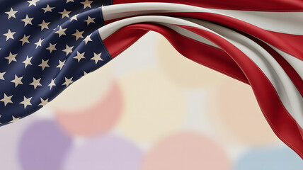 Premium American Flag Made of Luxurious Satin