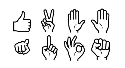 Collection of Hand Gestures and Signals.