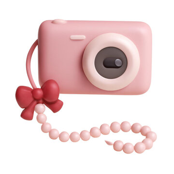 pink camera