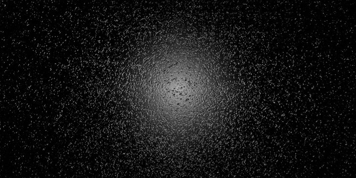 gritty black texture with subtle radial illumination emerges from the center, where rough, grainy details and dark distressed surfaces are enhanced by a soft circular glow, creating a dramatic sense 