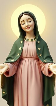 virgen, guadalupemujer, falda, moda, beldad, modelaje, negro, glamour, medieval, cabello, anhelar, rojo, estilo, indumentaria, elegancia, persona, se&ntilde;ora, estudio, gente, estatua, bayeta, novia, fanta