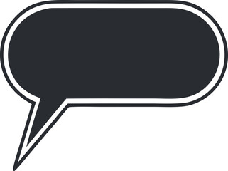 Naklejka premium speech bubble icon