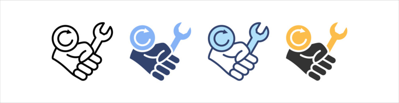 Rebuilding Icon Set Multiple Style Collection