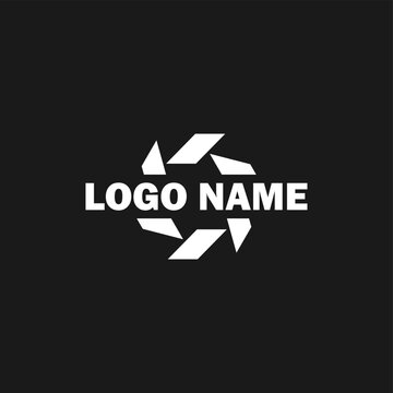 generic circle logo design , business logo , vector , symbol , company logo,background, emblem, swirl, infinity, circular	