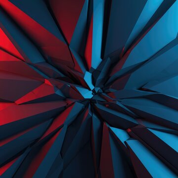 Fractured, jagged geometry dominates this complex non-objective design. A chaotic assembly of splintered shapes and sharp edges forming an intense background, visualart, splintered, shapes