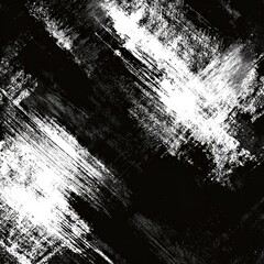 Obraz premium Dynamic Monochrome Artistic Brushwork Pattern Background