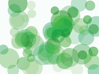 Vibrant green abstract background with lens flare effect, modern minimalist design