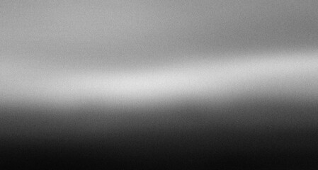 Obraz premium Monochrome abstract gradient texture with vintage film noise.