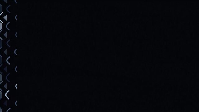 Abstract Dark Shapes Shifting in Slow Motion Background Loop