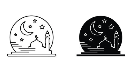 Whimsical Night Sky Bookends © SHAHRIYAR RASEL