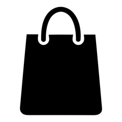 Shopping bag carrier icon