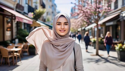 the girl in the hijab