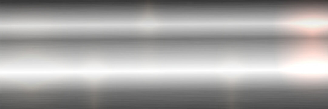 Metal silver texture background or aluminum brushed silver texture with .Abstract background for wallpaper. Vector illustration