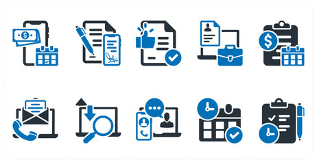 A set of 10 mix icons as ecologist, energy saving, up growth