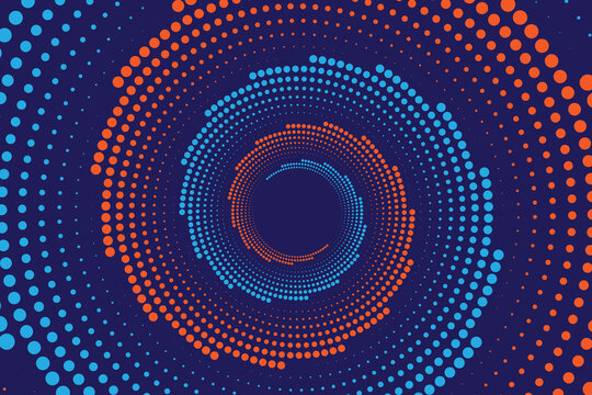 Creative Dots Background  Design template 